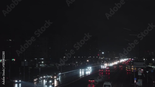 Power outages in Kyiv. Dark houses and streets without lighting after Russian shelling