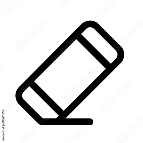 eraser reguler icon