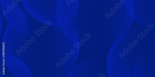 Abstract Blue fluid gradient concept Geometric banner design background.