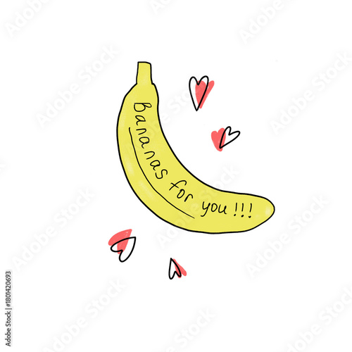 A illustration of Valentine's Day postcards . Modern doodle-style design Transparent background Templates for celebrations, advertising, branding, banners, covers, labels, posters, sales