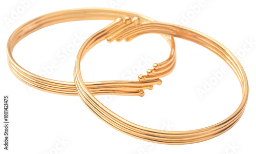 Gold bracelets