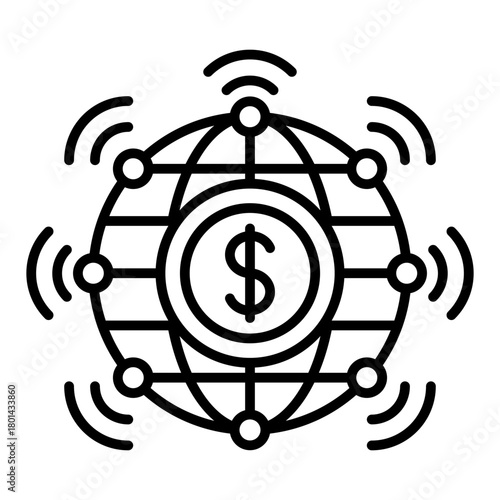 Global money Icon