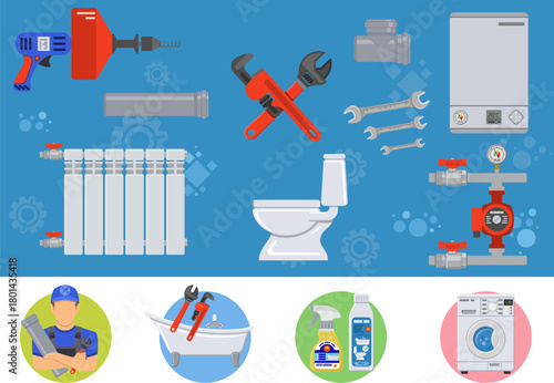 Plumbing Service infographics