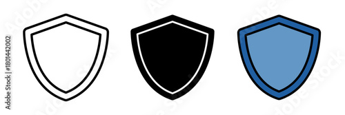 Shield icon a shield, commonly depicted as a protective emblem or badge, symbolizing security, protection, and safety.