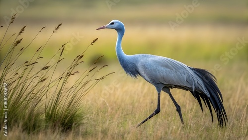 Focus on Subject & Setting)
The Elegant Blue Crane
Striding Across the Golden Savannah
Option (Focus on Artistry & Mood)
A Portrait in Wild Blue
Under the Wide, Open African Sky