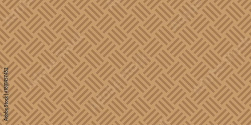 Minimal line Seamless geometric pattern with shapes. Decoration and maze ornament square wall tile.	