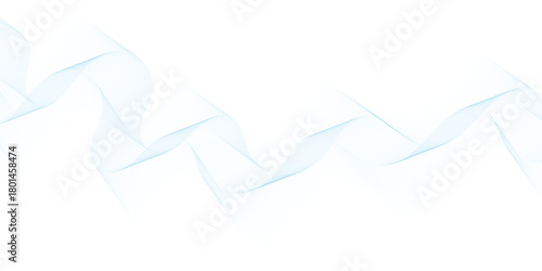 Technology abstract lines on white background. Wave curve lines banner background design. Abstract digital motion lines. Twisted curve lines and blend effect mesh.	