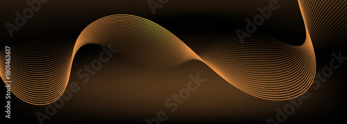 Black and Gold Award Background. Creative Concept Template. Classy Premium Wedding Card. Grand Luxury Decorative Banner for Wedding and Birthday. EPS10.