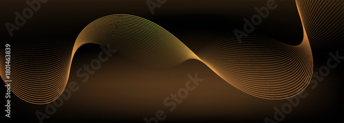 Black and Gold Award Background. Creative Concept Template. Classy Premium Wedding Card. Grand Luxury Decorative Banner for Wedding and Birthday.