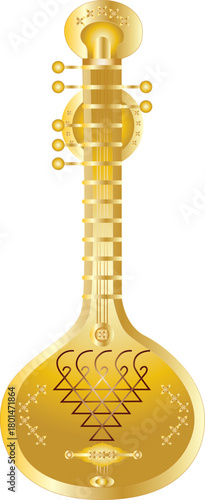 Saraswati veena and Saraswati symbol