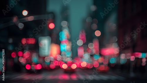 City Lights in Blur
