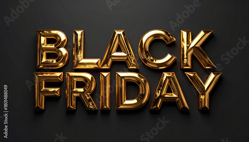 黒とゴールドの背景素材, ブラックフライデーのイメージの背景, AI生成画像