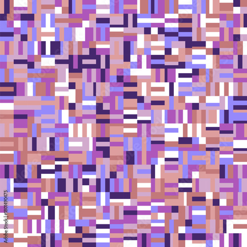 Diagonal geometric pattern background design - colorful abstract vector illustration from rectangular tiles