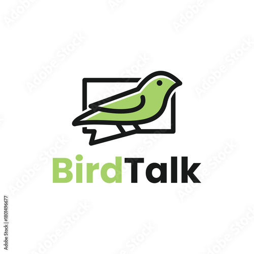 Fresh logo design conveys nature and communication. Great for eco-friendly brands needing a memorable emblem.