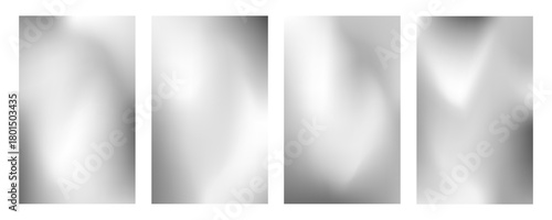 Collection of a glossy silver sheen resembling polished chrome, perfect for phone wallpapers or story templates