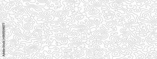 Abstract topographic map contour lines seamless vector pattern great for backgrounds and creative projects