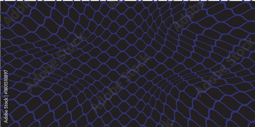 Abstract net background blue for sports, Mesh texture for fishing nets. Seamless pattern for sportswear or soccer goal, volleyball net, basketball hoop, hockey, athletics.