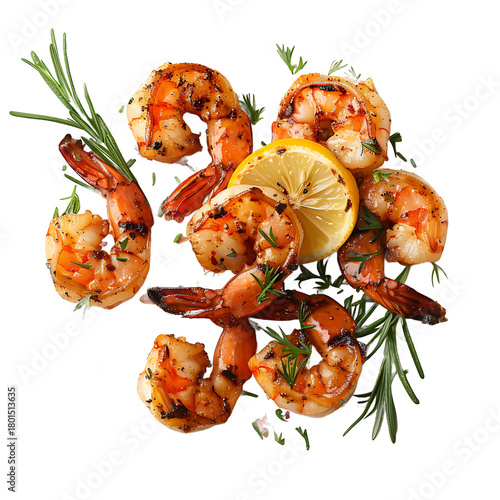 Delicious Grilled Shrimp and Lemon Meal Inspiration