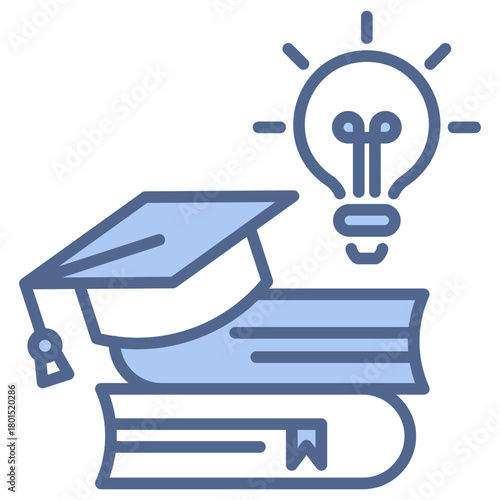 Course Development Blue Icon