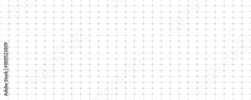 Planer page with dotted grid. Seamless checkered paper texture. Retro bullet journal notebook background. Simple square graph pattern. School math sheet wallpaper. Vector repeating workbook paper