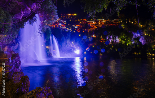 Hunan Province, China - October 27, 2025: Scenery of major tourist attractions in Hunan, including Tianmen Mountain in Zhangjiajie, the night view of Furong Ancient Town, and Yellow Dragon Cave.