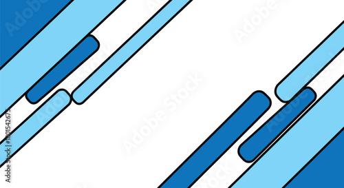 Abstract blue lines background vector design modern simple wallpaper