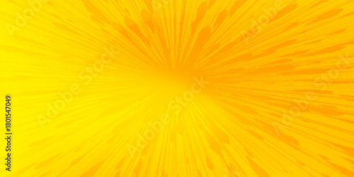 Yellow halftone pattern. Retro comic gradient background. Bright orange pixelated dotted texture overlay. Cartoon pop art faded gradient pattern. Vector backdrop for poster, banner, advertisement