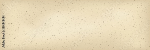 Recycled paper background with subtle grain texture and soft natural tone. Craft paper. Ecru eco style surface pattern. Terrazzo tile. Minimal realistic vector illustration