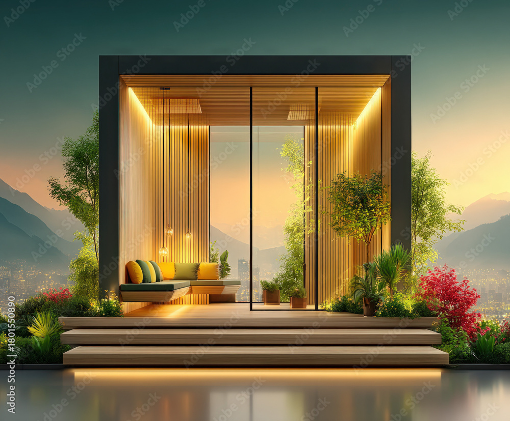 Obraz premium Sauna vitality concept