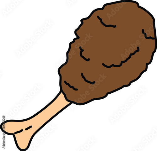 instant food fried chicken