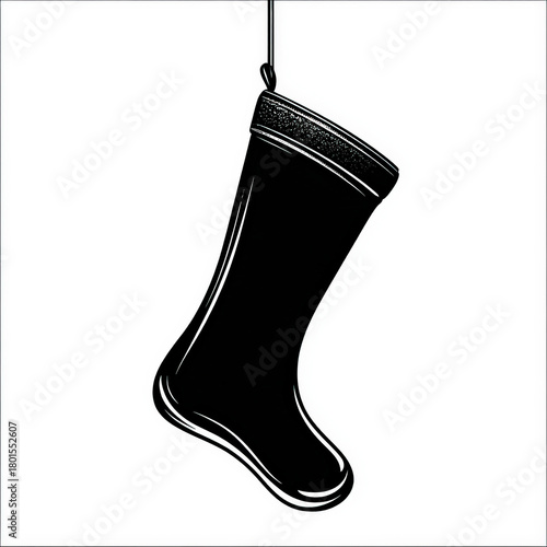 Nice Stocking silhouette ha...