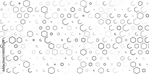 Honeycomb pattern with hexagon mesh. Texture bee comb grid. Flat vector illustration isolated on white background.
