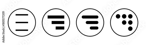 Menu icon vector. web menu sign and symbol. hamburger menu symbol