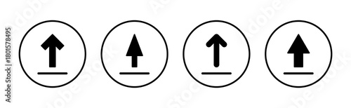 Upload icon vector. load data sign and symbol