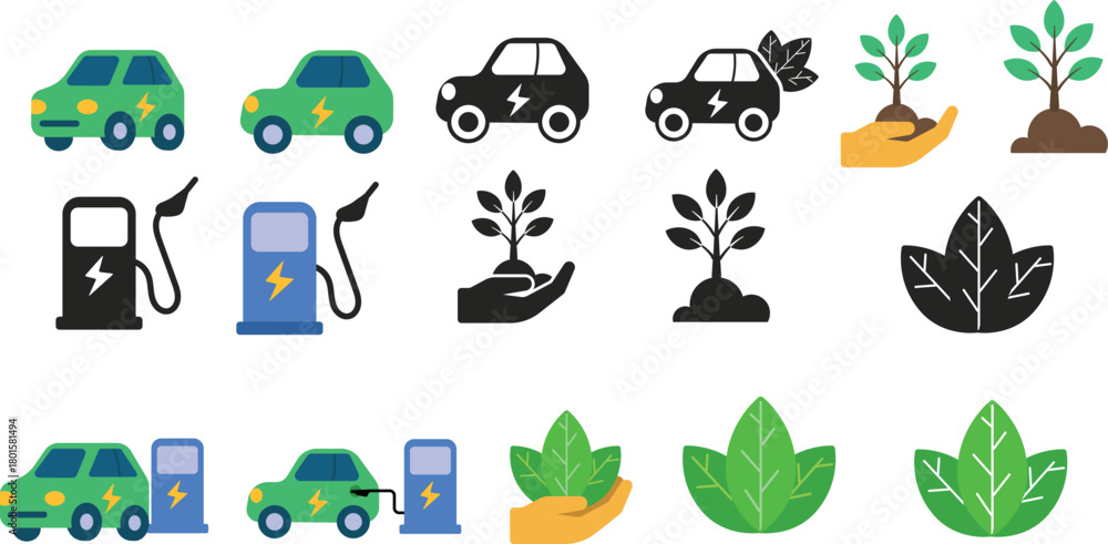 Obraz premium ui eco environment