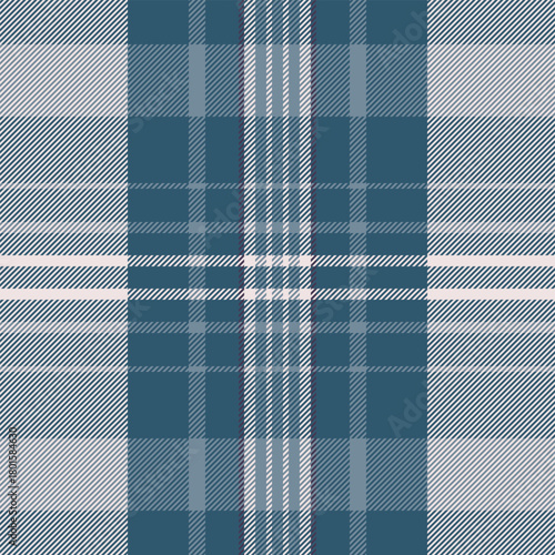 Classic plaid pattern in calming blue hues. Represents tradition, heritage, and cozy comfort. Ideal for backgrounds, textiles, and graphic design projects.
