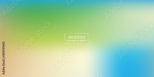 Abstract Colorful Blur Background in Shades of Blue, Green, and Beige. Eps 10