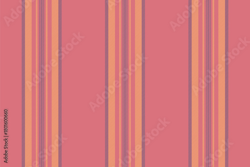 Fink vector background pattern, wine seamless fabric textile. Aroduct stripe vertical lines texture in red and orange colors.