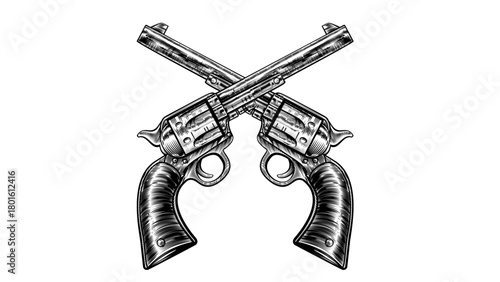 Vector illustration icon of isolated hand equipment: gun SR1