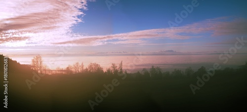 Inversion vom Kandel im Nebel