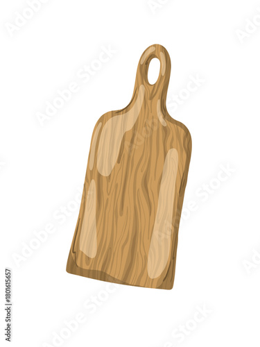 Isolated rustic kitchen apron with a chest bib and pocket. Hand-drawn vector illustration in a cozy watercolor style, essential for baking blogs, cooking uniforms, and farmhouse design elements.