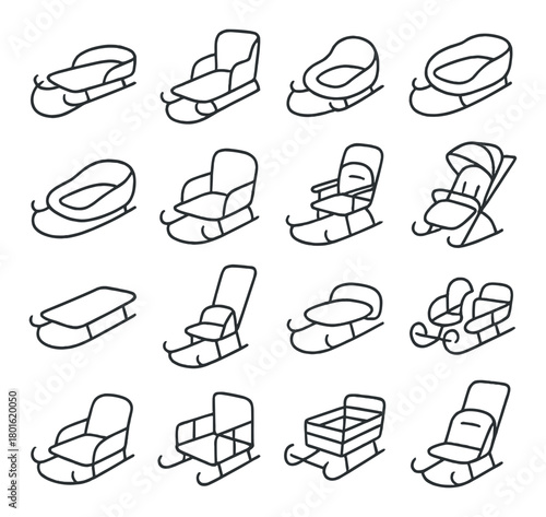 Sleigh design collection: sleek outlines and varied styles