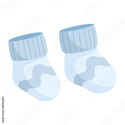 Adorable pastel colored footwear designed exclusively for newborn babies, Display of cute cotton baby socks featuring delicate pastel shades suitable for infants