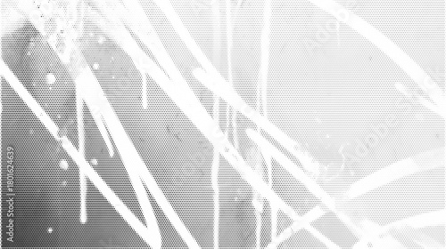 Halftone abstract spraypaint gradient fade texture in soft black tone. Modern grunge punk art background for street poster, design, or retro paper effect.