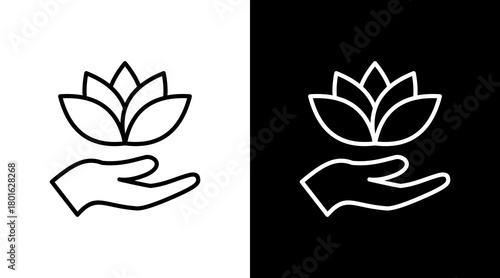 Therapy  White Icon Set Design