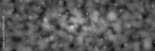 Grey neutral misty bg with fog and vignetting around the edges. A cloudy, gloomy sky. A magical, eerie vector illustration with gradient mesh and blending effects.