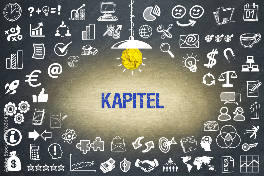 Naklejka premium Kapitel