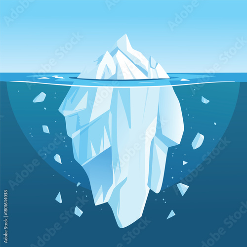 Submerged Giants A Deep Dive into the Hidden World of Icebergs