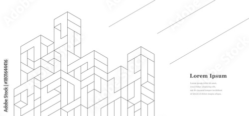 幾何学 抽象 建築 テクノロジー ビジネス 背景