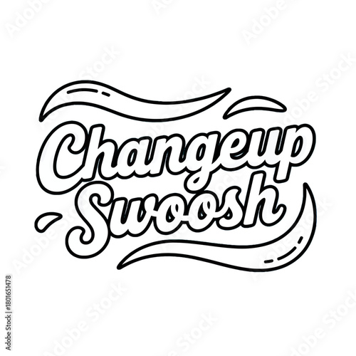 Creative Retro Text Logo with Stylish Typography